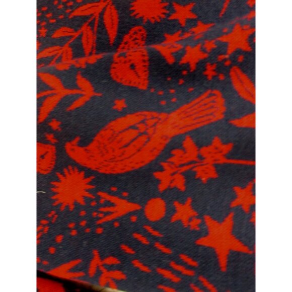 NEW Boden Winifred cotton bld knit Dress Mystical whimsy folk art print  US 6 R - Picture 11 of 16